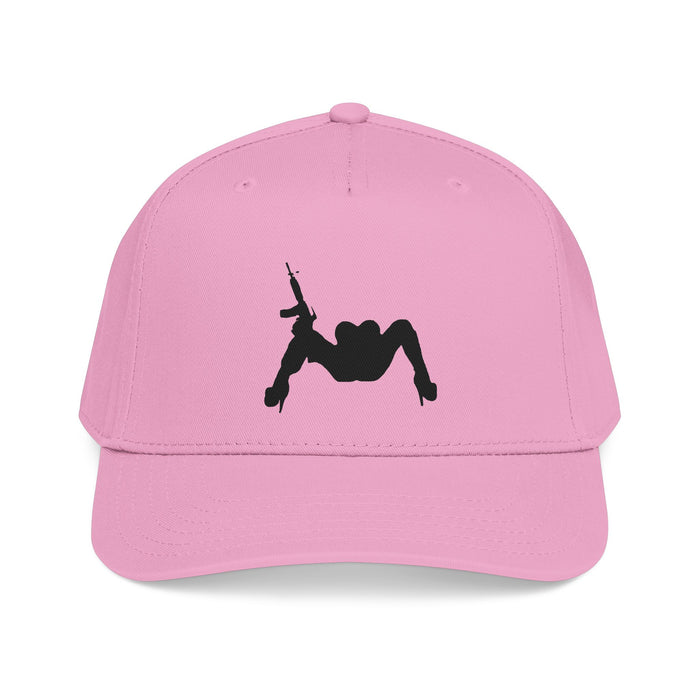 FRUMUNDA Women's Pink Cap (Black Logo)