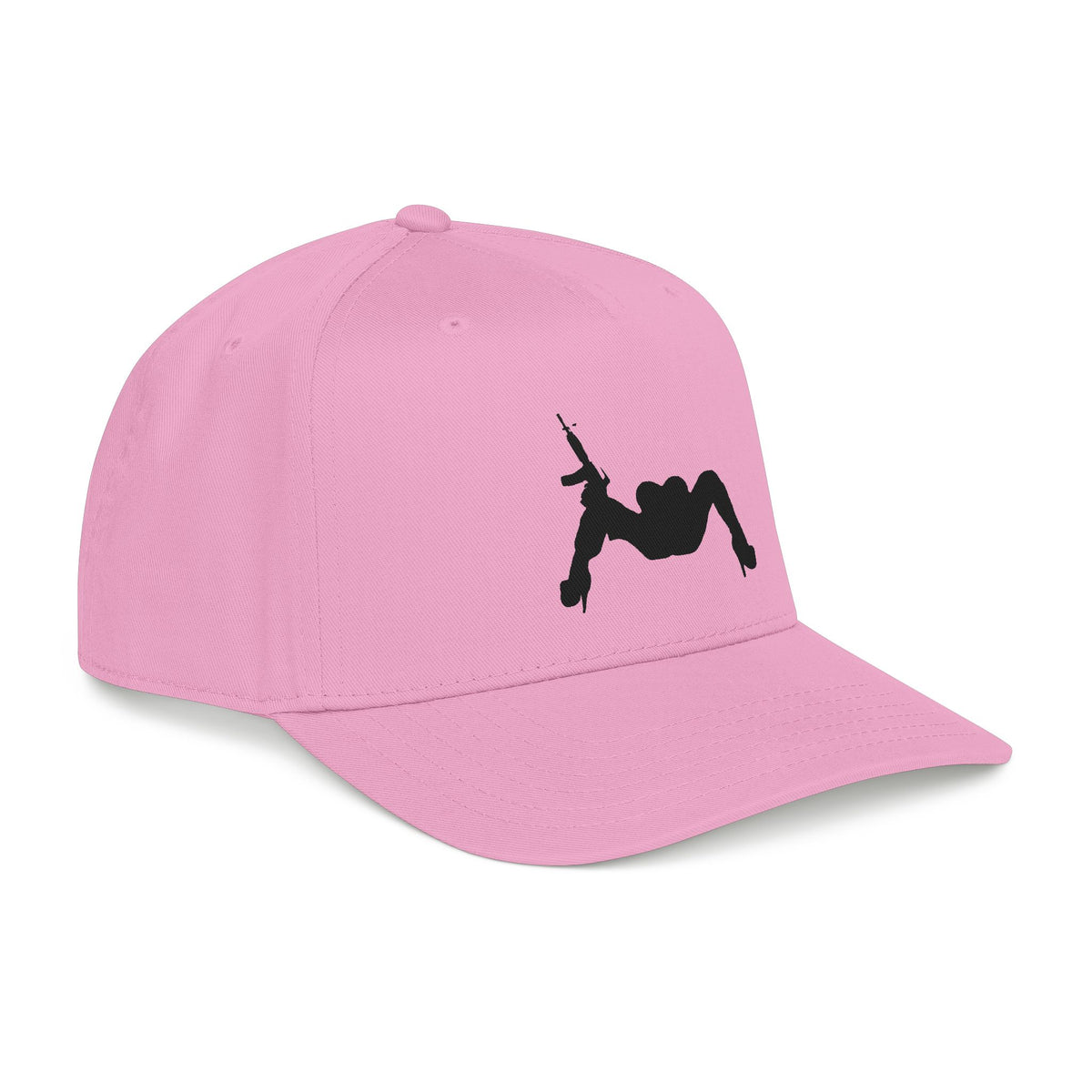 FRUMUNDA Women's Pink Cap (Black Logo)