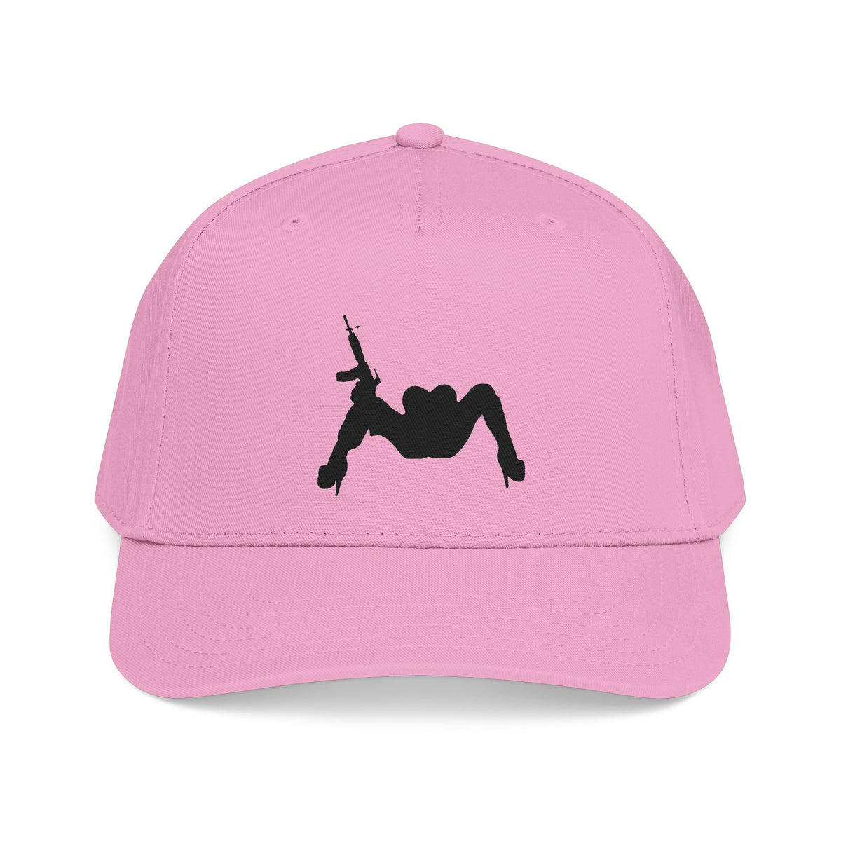FRUMUNDA Women's Pink Cap (Black Logo)